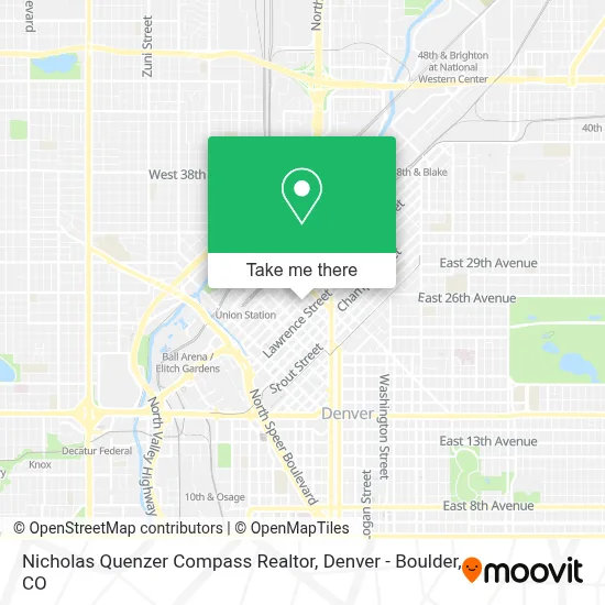 Nicholas Quenzer Compass Realtor map