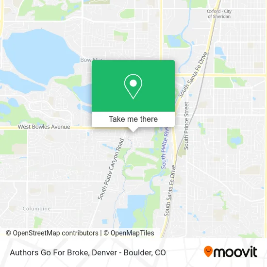Authors Go For Broke map