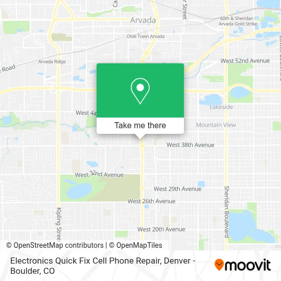 Electronics Quick Fix Cell Phone Repair map