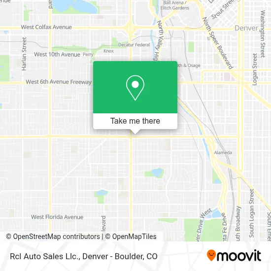 Rcl Auto Sales Llc. map