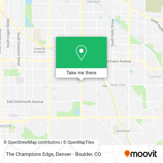 The Champions Edge map