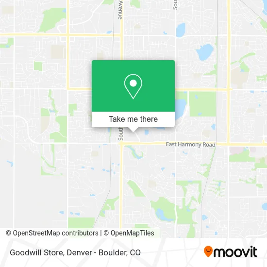 Goodwill Store map