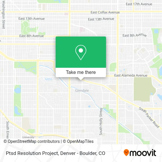 Ptsd Resolution Project map