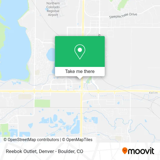 Reebok Outlet map