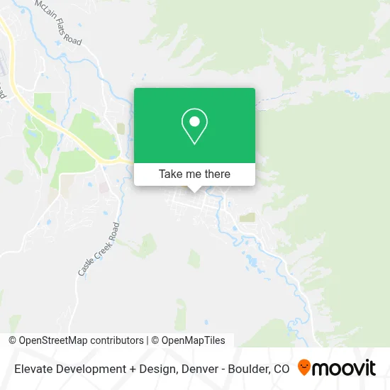 Elevate Development + Design map