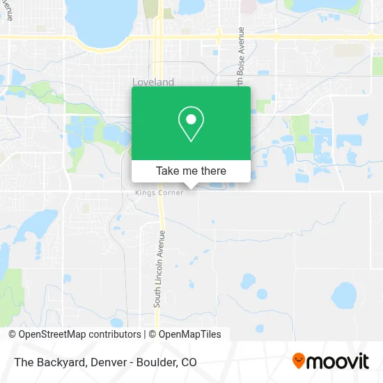 The Backyard map