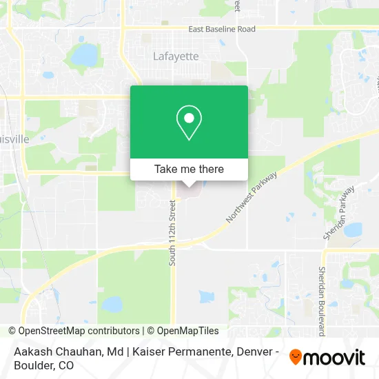 Aakash Chauhan, Md | Kaiser Permanente map