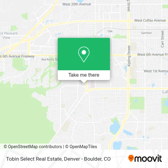 Tobin Select Real Estate map