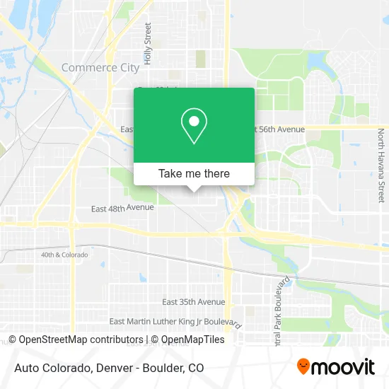 Auto Colorado map