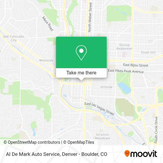 Al De Mark Auto Service map
