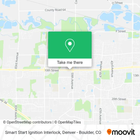 Smart Start Ignition Interlock map