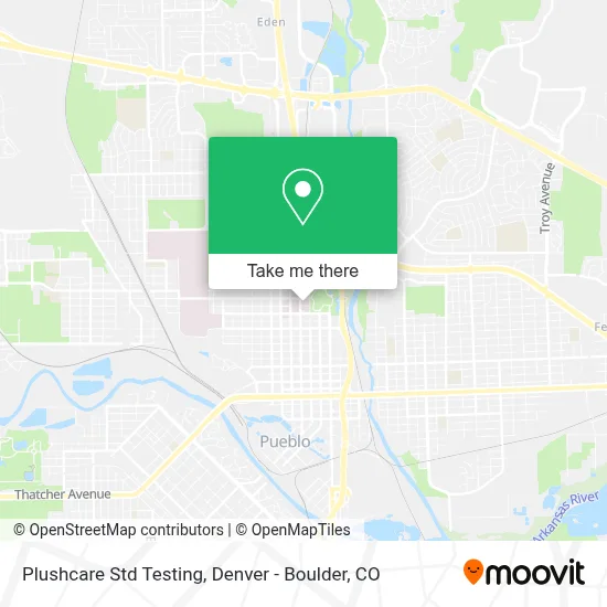 Plushcare Std Testing map