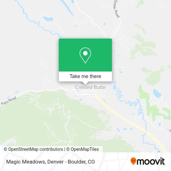 Magic Meadows map