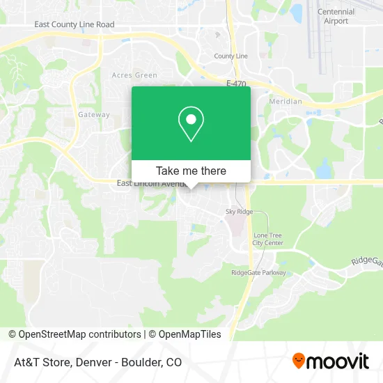 At&T Store map