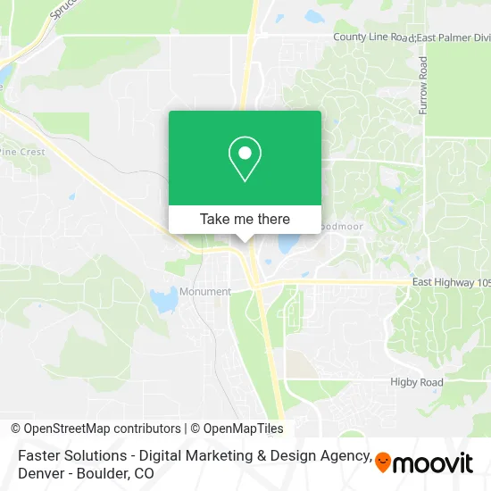 Faster Solutions - Digital Marketing & Design Agency map