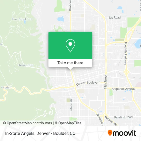 In-State Angels map