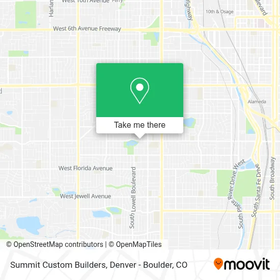Summit Custom Builders map