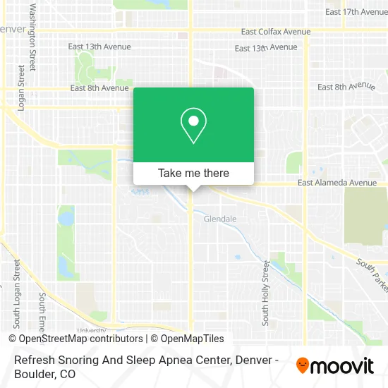 Refresh Snoring And Sleep Apnea Center map