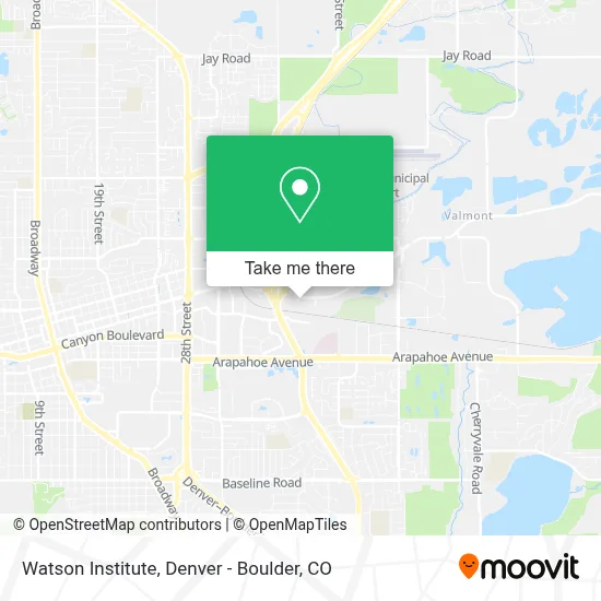 Watson Institute map