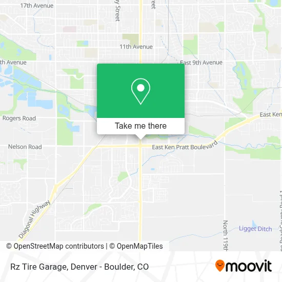 Rz Tire Garage map