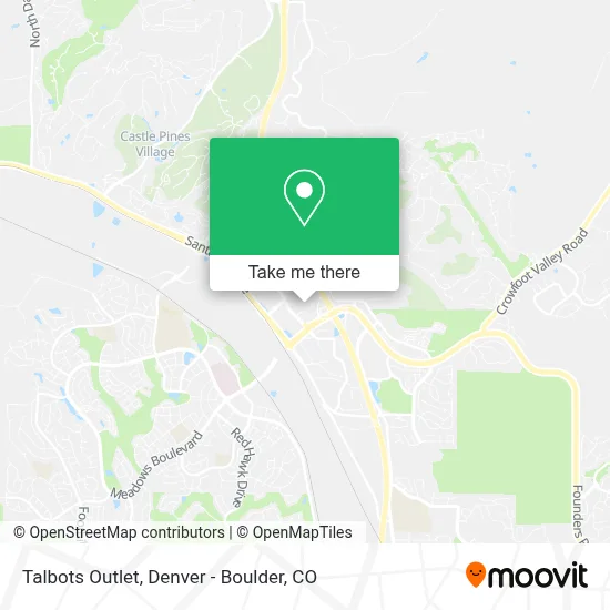 Talbots Outlet map