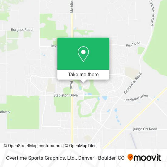 Overtime Sports Graphics, Ltd. map