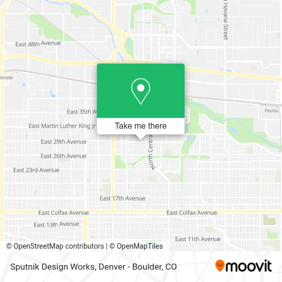Sputnik Design Works map
