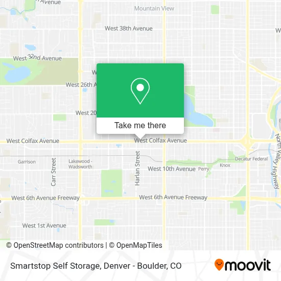 Smartstop Self Storage map
