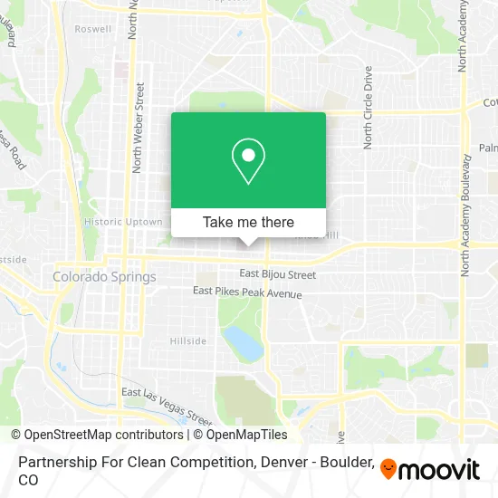 Partnership For Clean Competition map