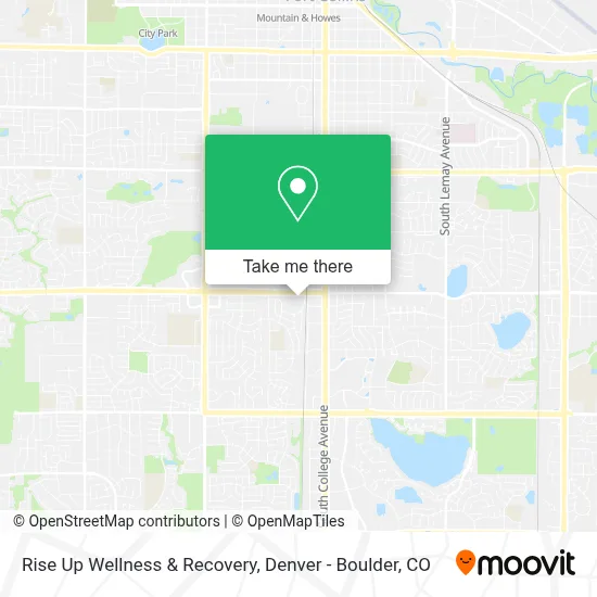 Rise Up Wellness & Recovery map