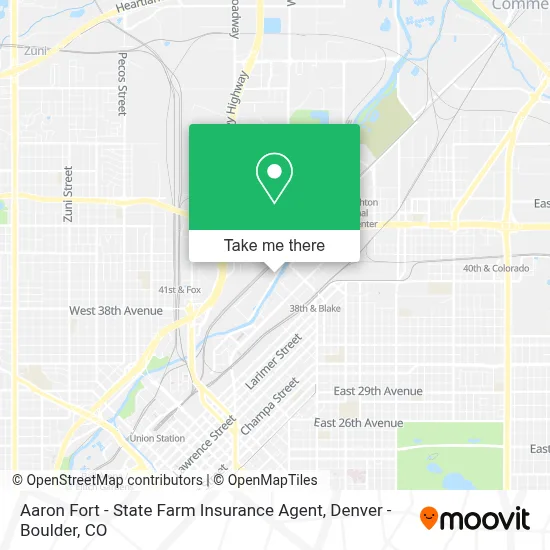 Aaron Fort - State Farm Insurance Agent map