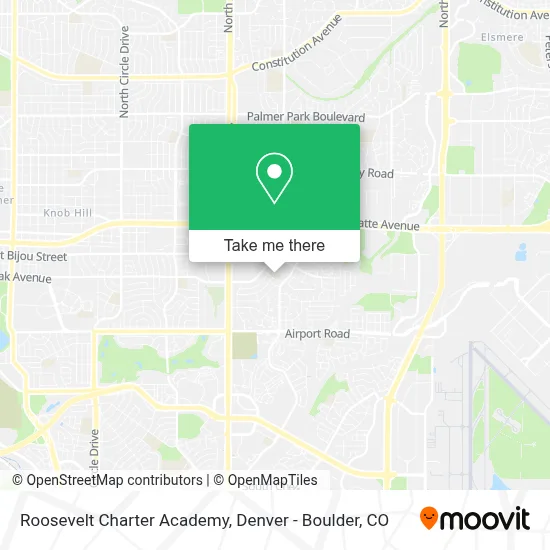 Roosevelt Charter Academy map