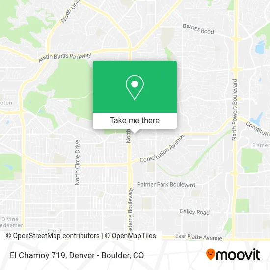 El Chamoy 719 map