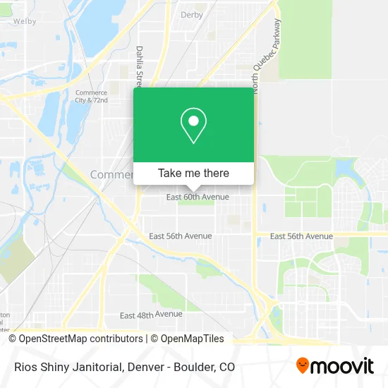 Rios Shiny Janitorial map