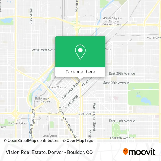 Vision Real Estate map