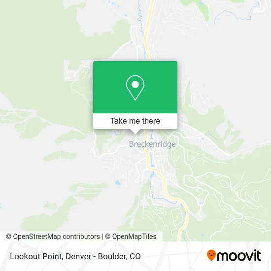 Lookout Point map