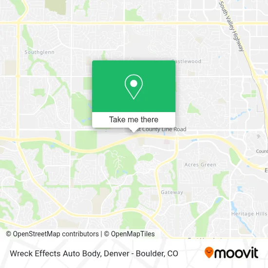 Wreck Effects Auto Body map