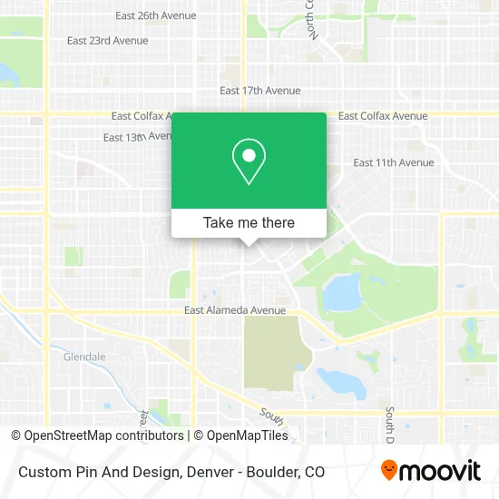 Custom Pin And Design map