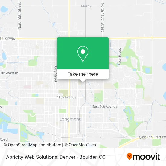 Apricity Web Solutions map