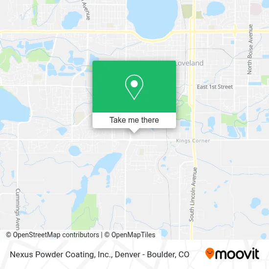 Nexus Powder Coating, Inc. map