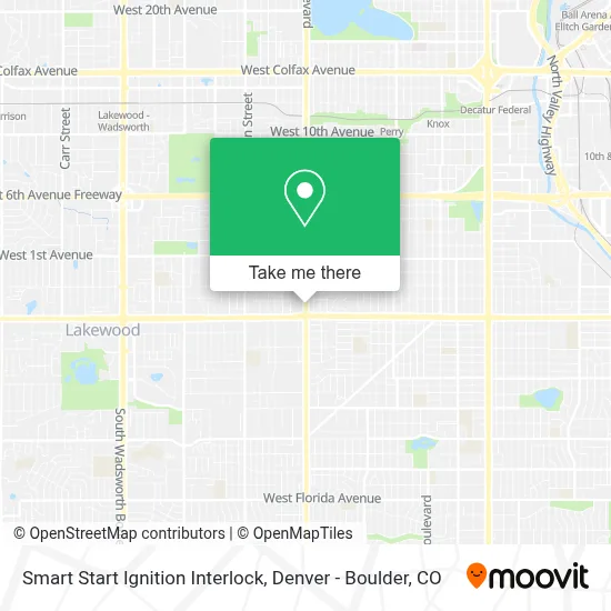 Smart Start Ignition Interlock map