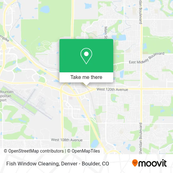 Fish Window Cleaning map