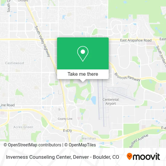 Inverness Counseling Center map