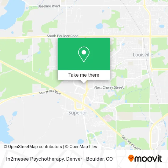 In2mesee Psychotherapy map