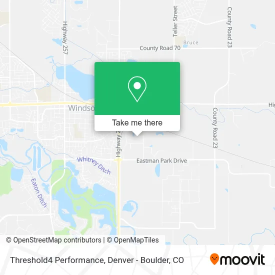 Threshold4 Performance map