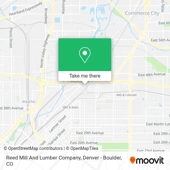 Reed Mill And Lumber Company map