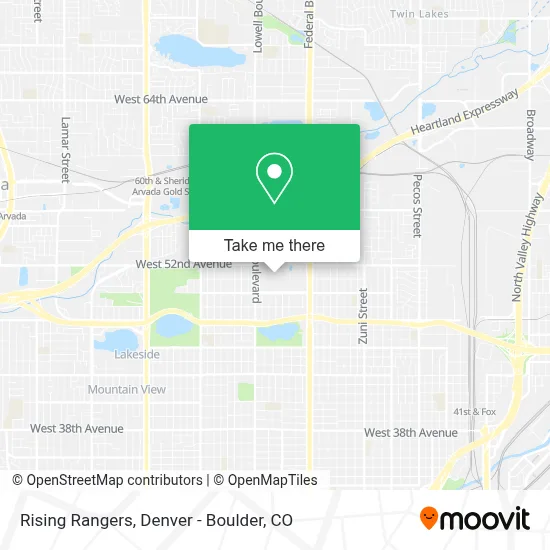 Rising Rangers map