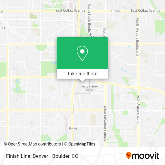 Finish Line map