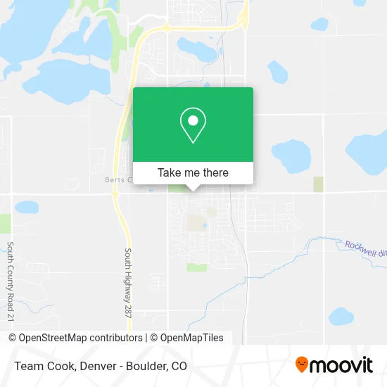 Team Cook map