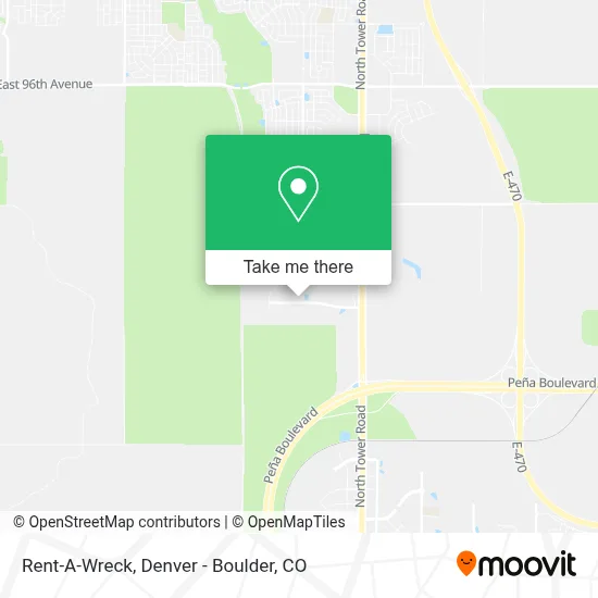 Rent-A-Wreck map